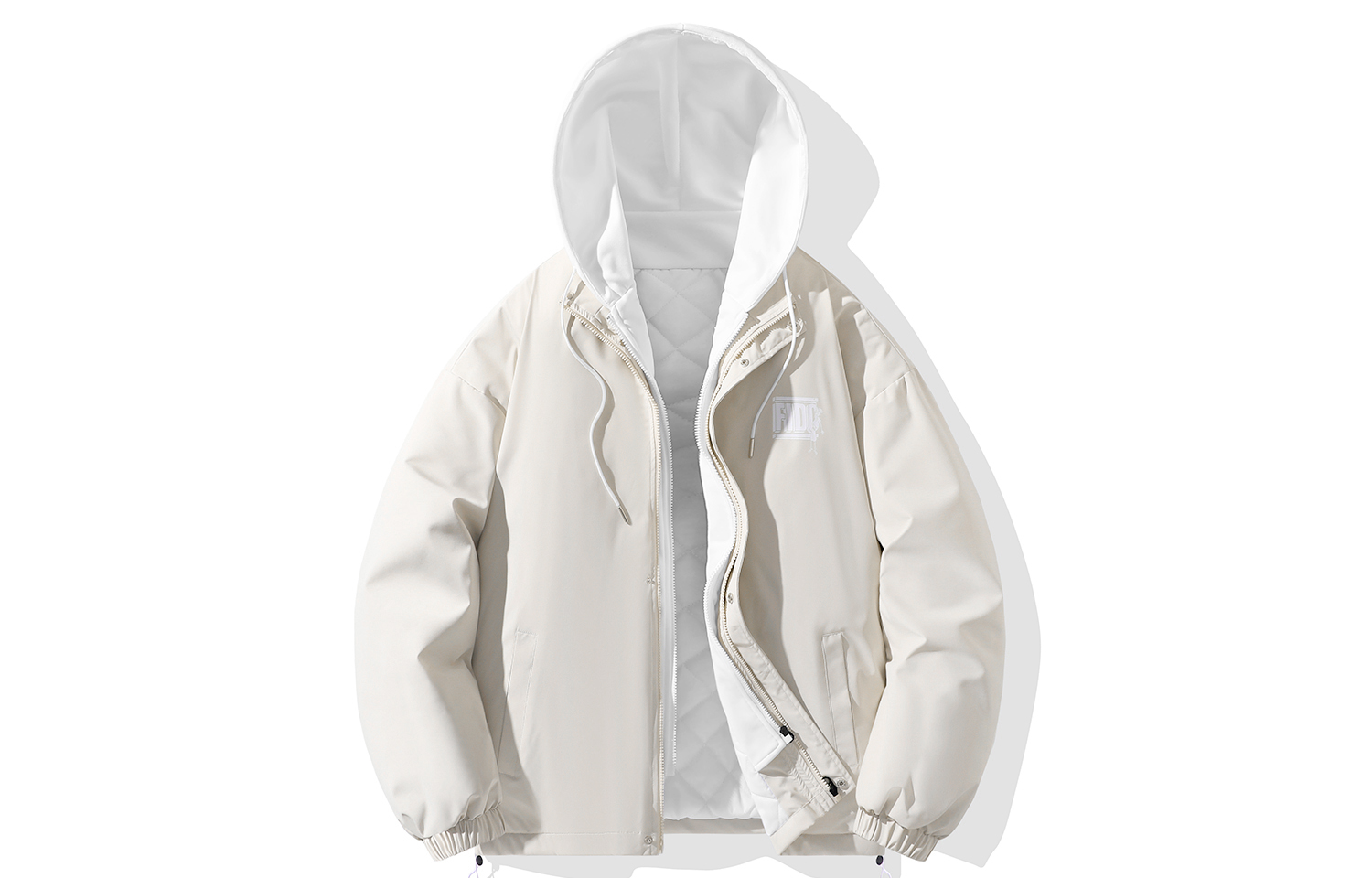 

FIDO DIDO Куртка Unisex, Apricot (Thickened Fleece-Lined)
