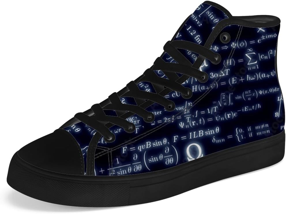 

Кеды Chebing для мужчин и женщин, высокие холщовые кроссовки, обувь для учителей, высокие кроссовки на шнуровке, повседневная обувь, синий