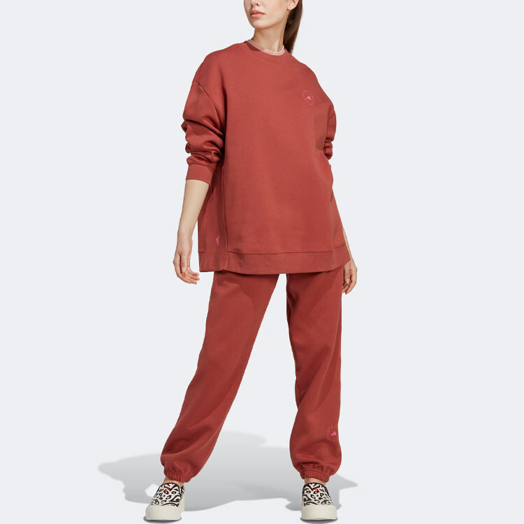 Свитшот Stella McCartney X Stella McCartney Cotitled Series женский Wild Tan Adidas — фото 4
