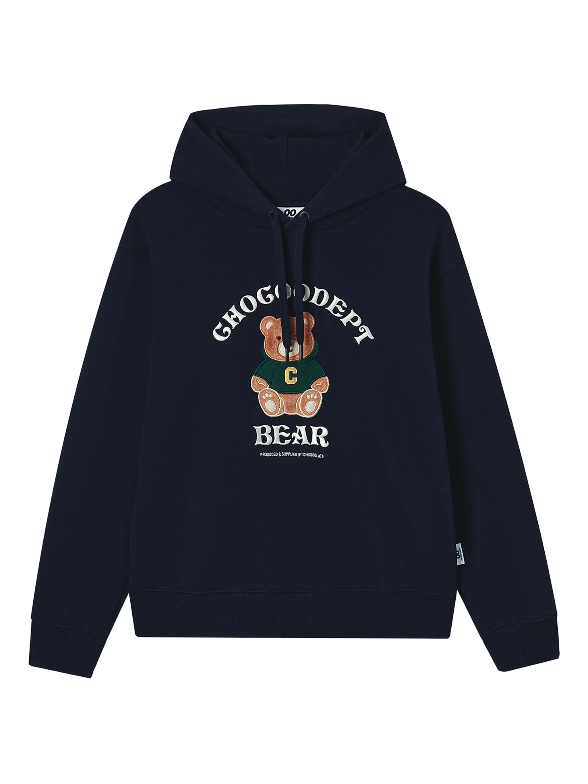 

Худи с вышитым логотипом Chocoolate, синий