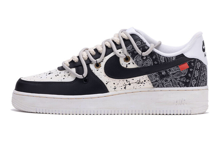 

Кроссовки Nike Air Force 1 Skateboard Shoes Women's Low-Top Black Gray