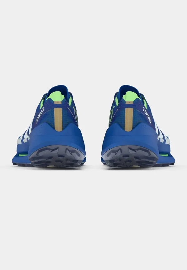 Кроссовки для трейлраннинга agravic speed ultra 2 Adidas Terrex, Blue/Footwear White/Lime Burst — фото 4