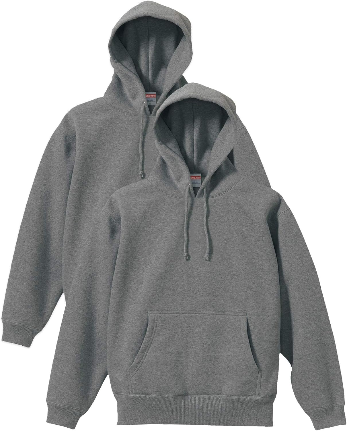 

Мужская толстовка United Athle 561801 с капюшоном (ворсистая подкладка), 10,0 унций, светло-серый
