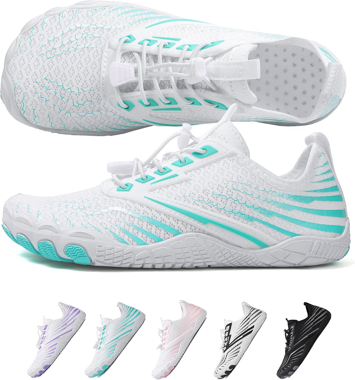 

Кроссовки для ходьбы для женщин и мужчин Feedmoo, зеленый