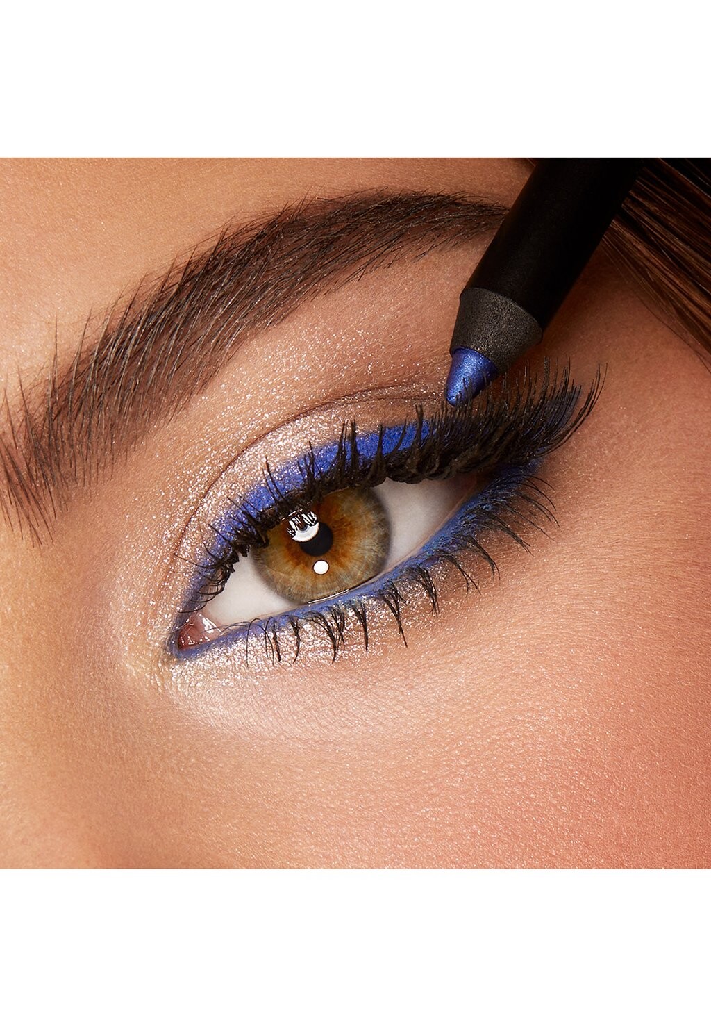 Подводка для глаз INTENSE COLOUR LONGLASTING EYELINER KIKO Milano, цвет metallic blue — фото 2