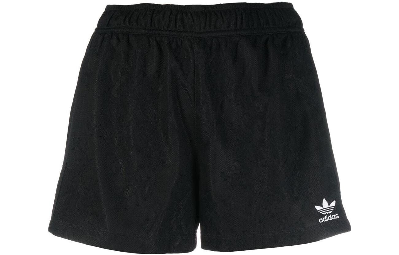 

Повседневные шорты женские черные Adidas Originals
