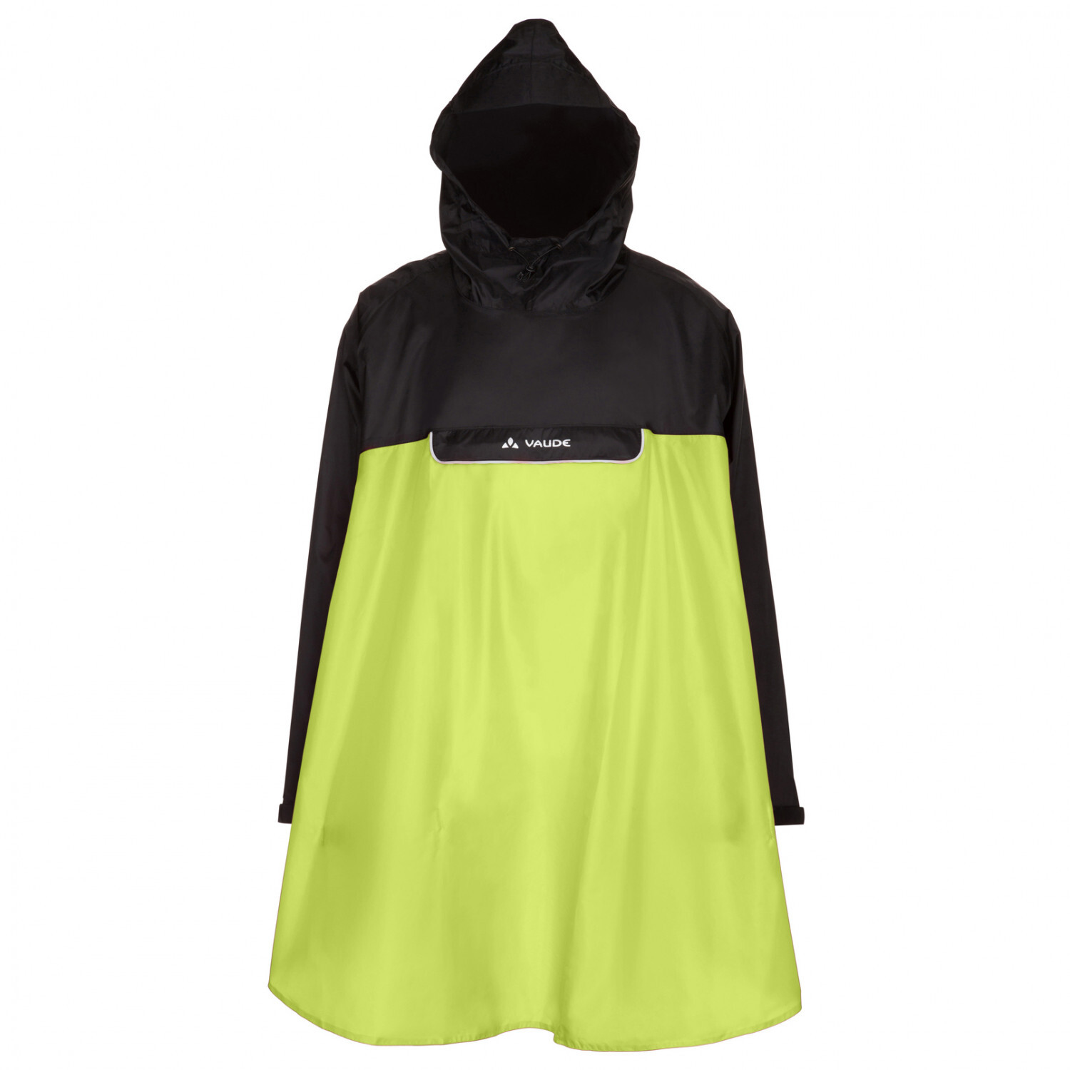 

Жесткая куртка Vaude Valero Poncho, цвет Lemon