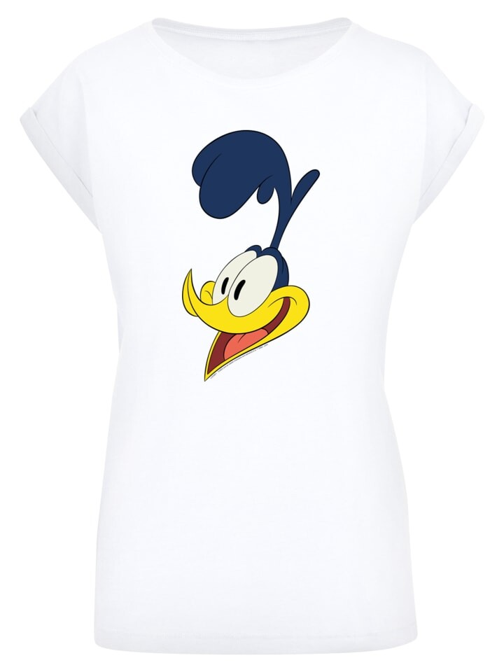 

Футболка F4NT4STIC Looney Tunes Road Runner Face, белый