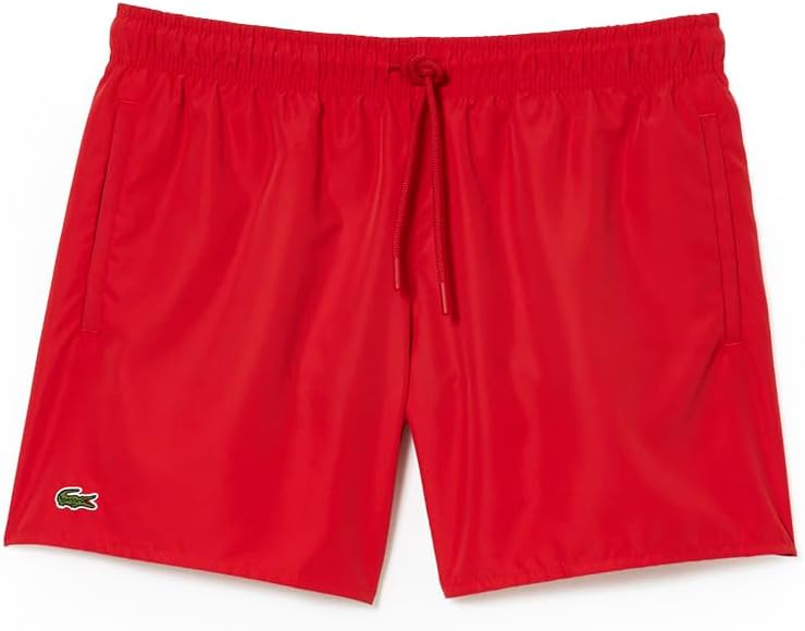 

Мужские быстросохнущие плавательные шорты Lacoste 5,5 дюймов, Red/Navy Blue, Красный, Мужские быстросохнущие плавательные шорты Lacoste 5,5 дюймов, Red/Navy Blue