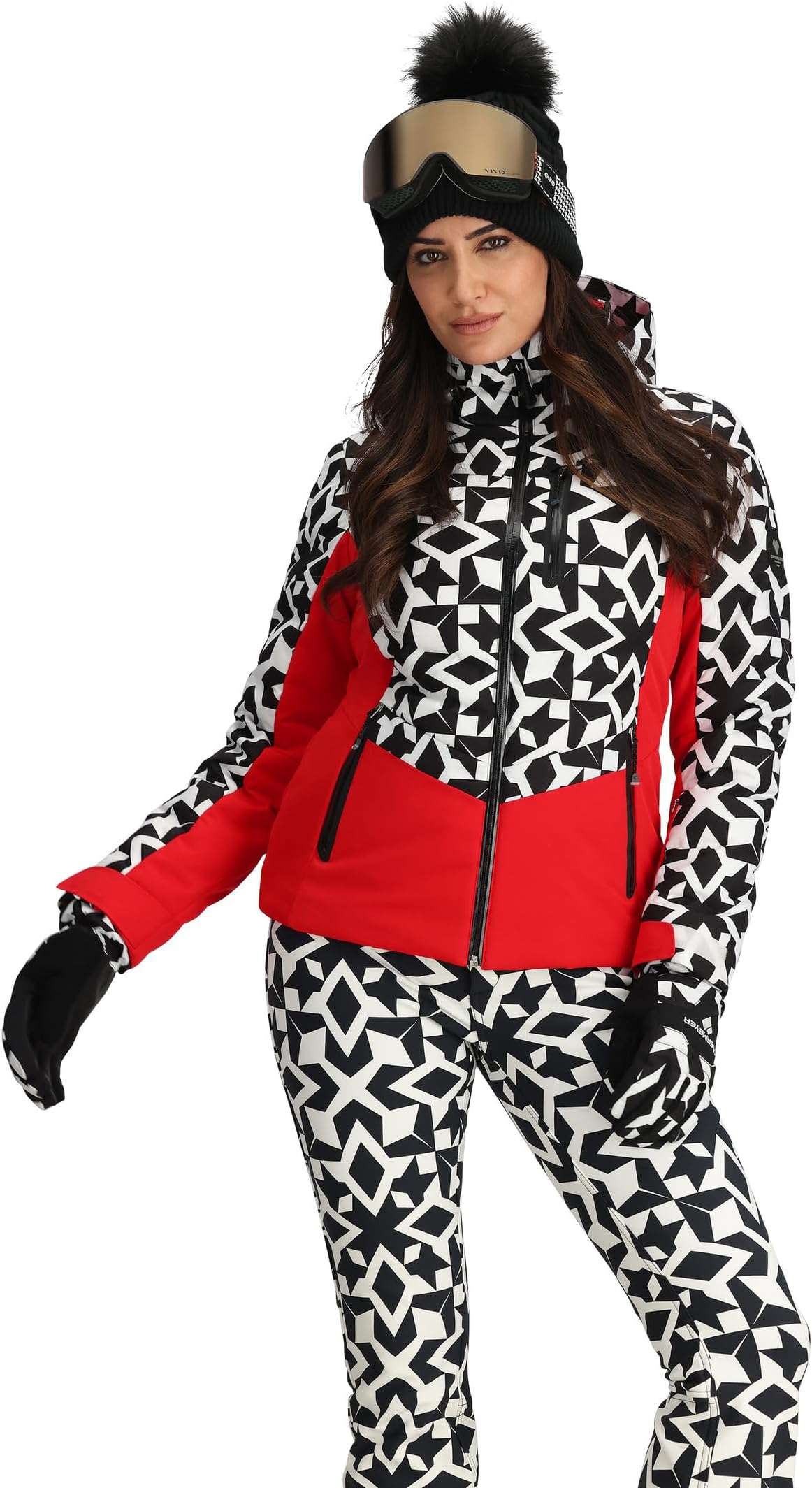 

Куртка Obermeyer Cosima Down Jacket, цвет Snow Geo