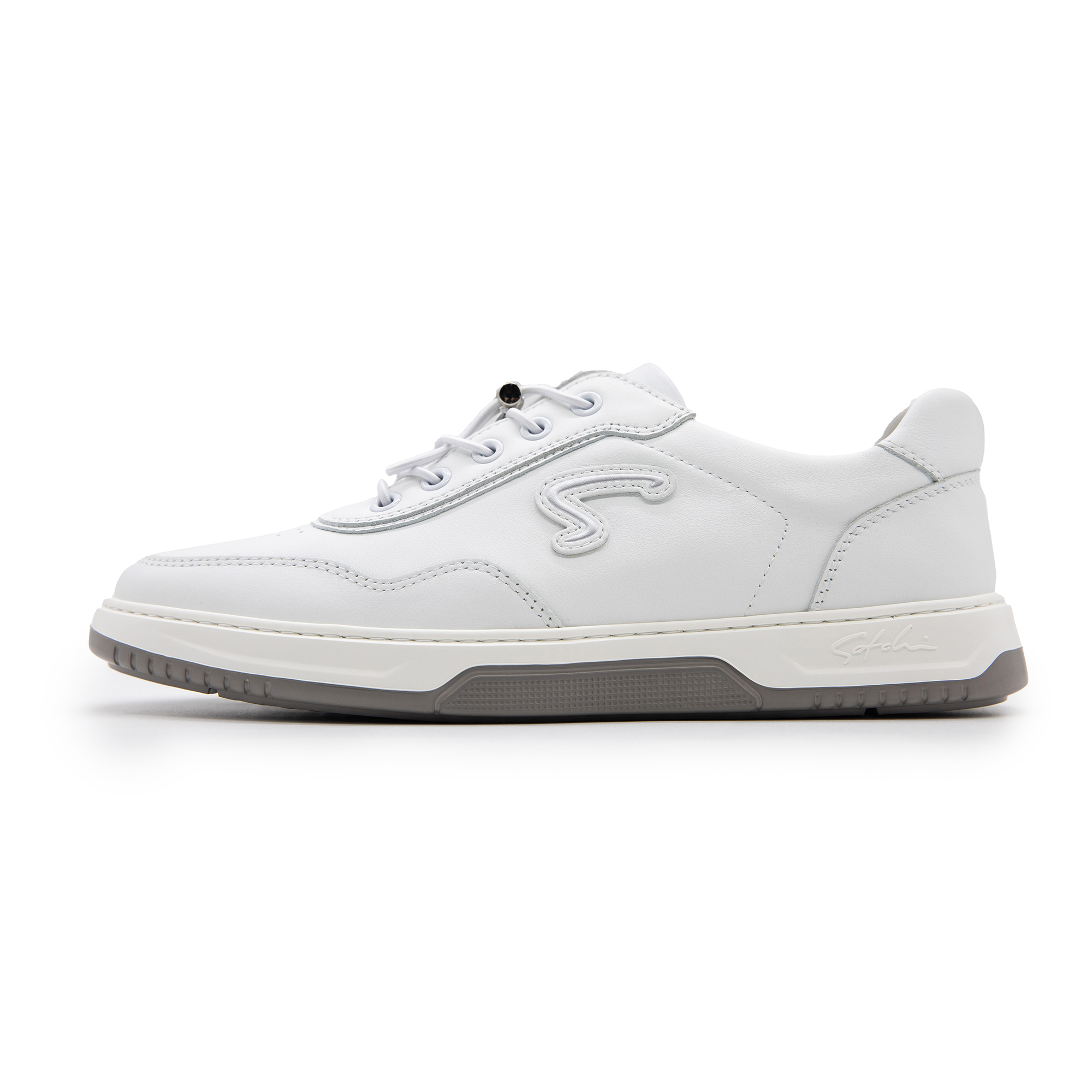 

Satchi Низкие кроссовки для скейтбординга, белые, мужские