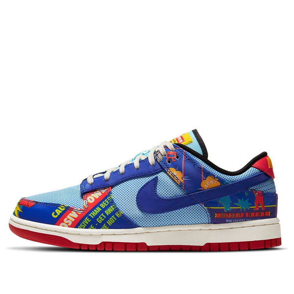 

Кроссовки данк лоу Nike, синий