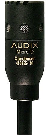 

Конденсаторный микрофон Audix Micro-D Mini Clip-On Condenser Drum Mic