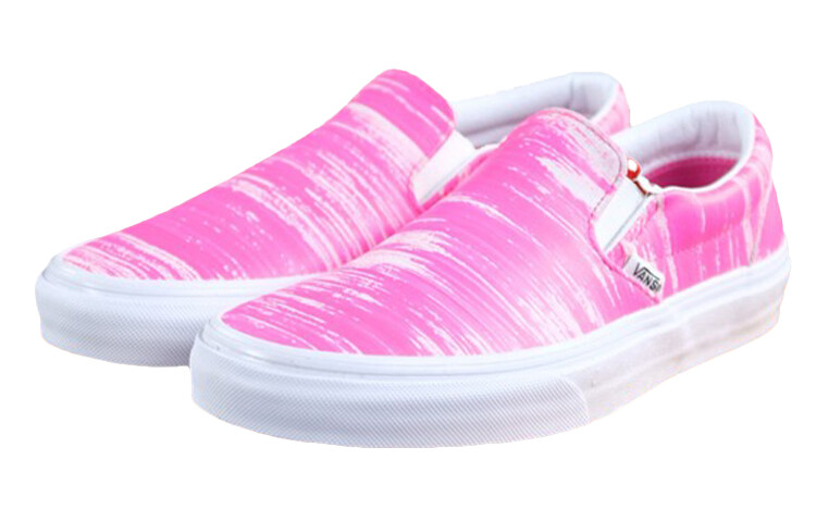 Кроссовки Vans Slip-on Pink/White Women's — фото 2