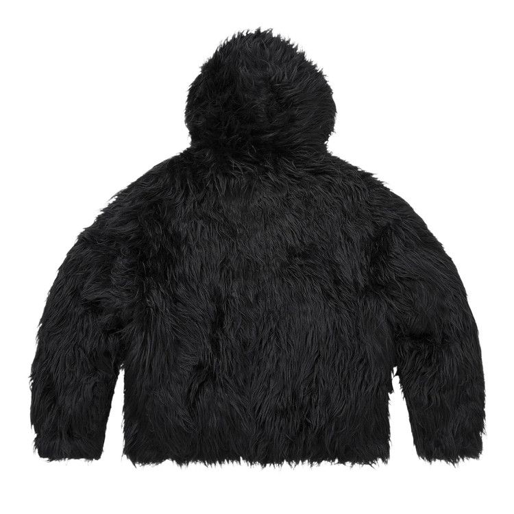 Куртка Supreme x Y’s Faux Fur Windstopper Hooded Bomber Jacket, Black — фото 2