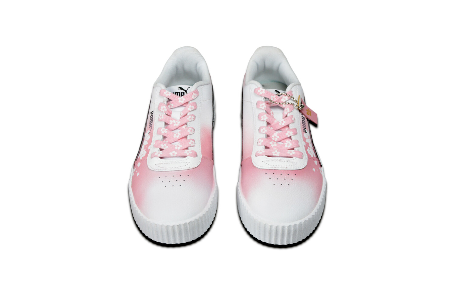 

Кроссовки Puma Carina Series Skateboarding Shoes Women's Low-top White, розовый