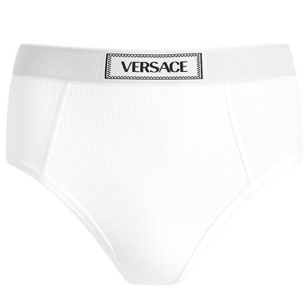 

Трусики из хлопка Versace, белый