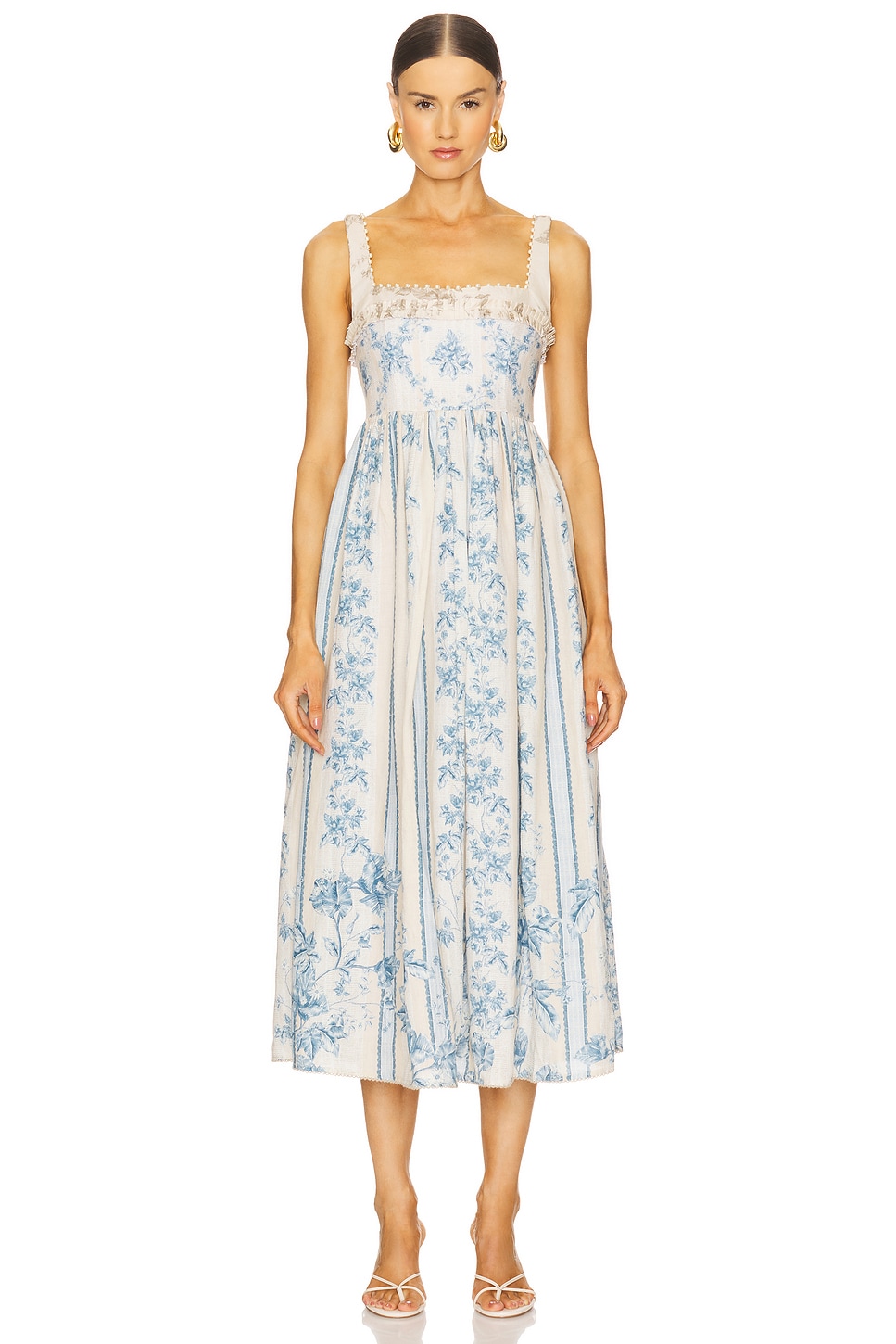 

Midi-платье Barbara от Agua By Agua Bendita, multicolor