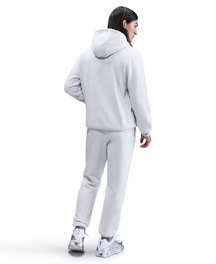 Мужские спортивные штаны с манжетами из флиса с логотипом Nike, серый — фото 3