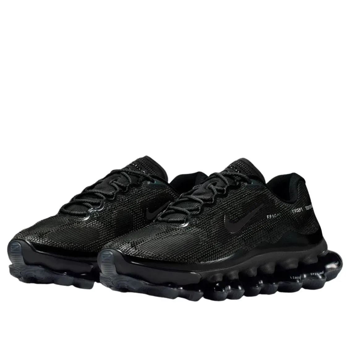 Кроссовки Nike x Fragment Air Liquid Max 'Black' — фото 2