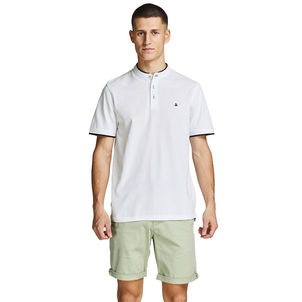 

Поло с коротким рукавом Jack & Jones Paulos Mao, белый