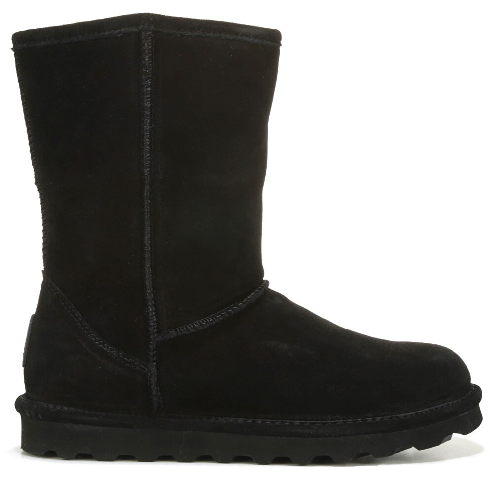 Женские короткие водонепроницаемые зимние ботинки Elle Bearpaw, черный — фото 2