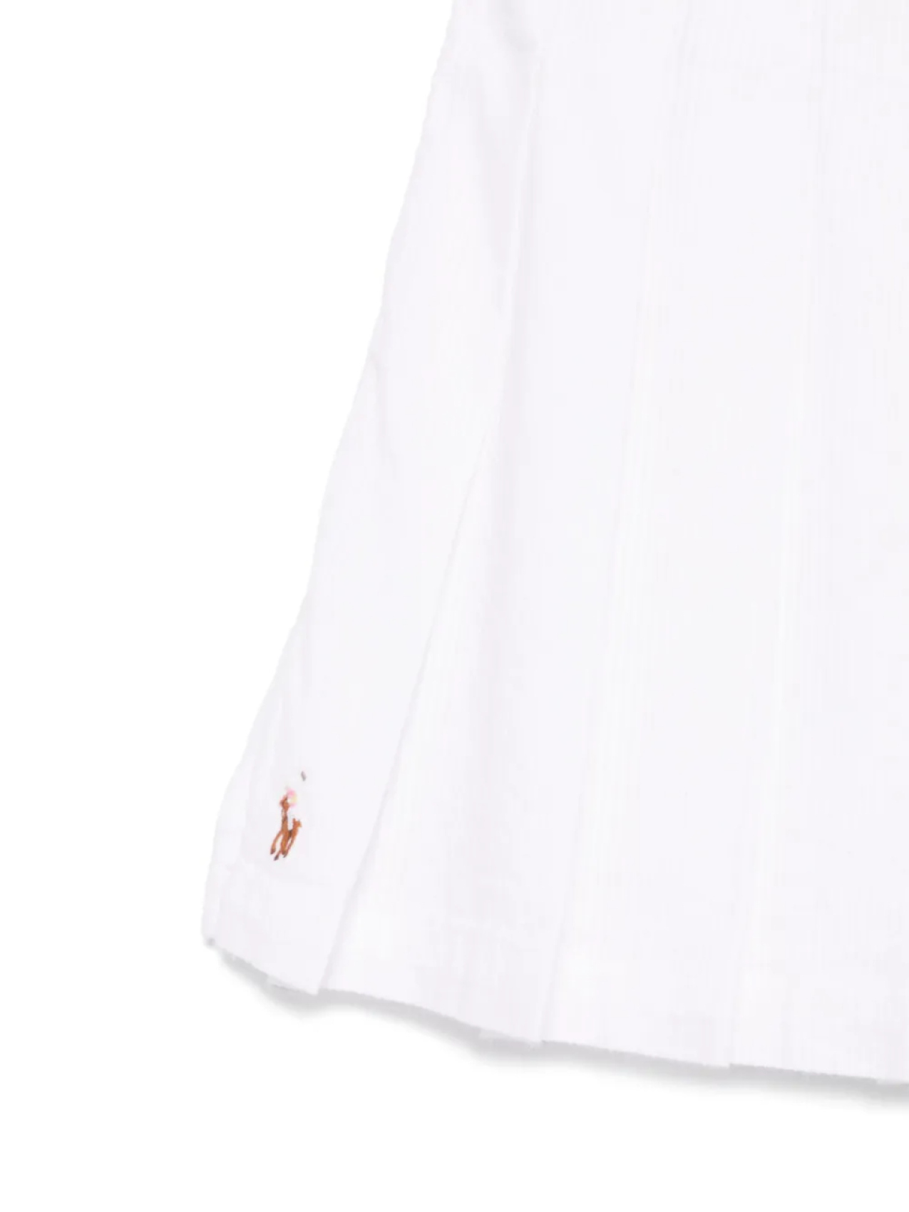 Юбки-шорты POLO RALPH LAUREN KIDS со складками, белый — фото 3