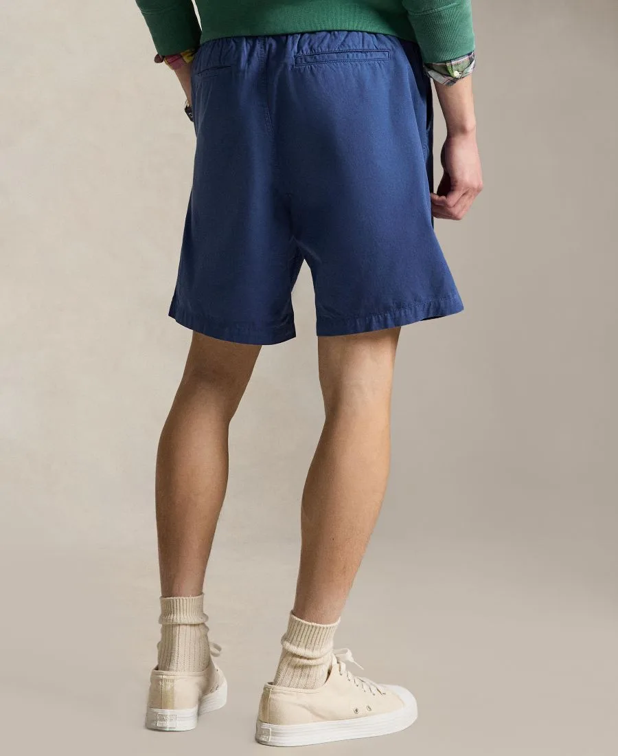 Мужские шорты из саржевой ткани Polo Ralph Lauren, night темно-синий — фото 4