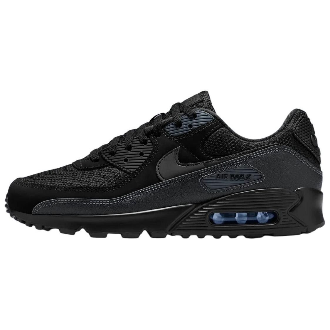 

Кроссовки Air Max 90 унисекс с низким верхом черного цвета Nike