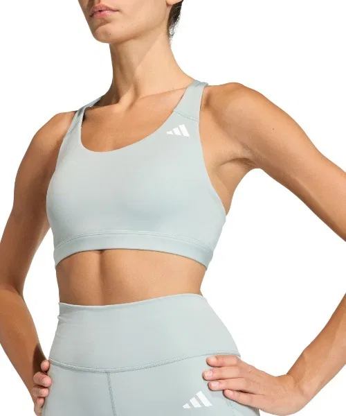 Спортивный бра Adidas Optime Essential Workout Medium Support, светло-зеленый