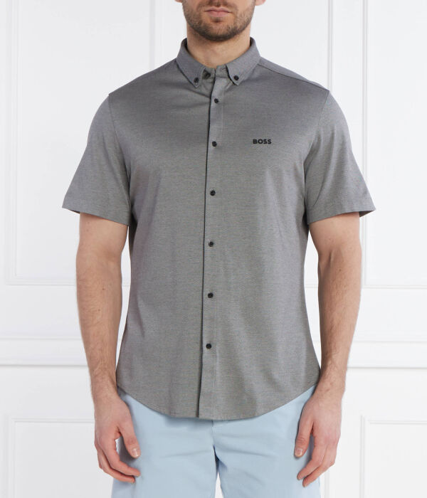 

Рубашка Boss Green B Motion S Regular Fit, серый