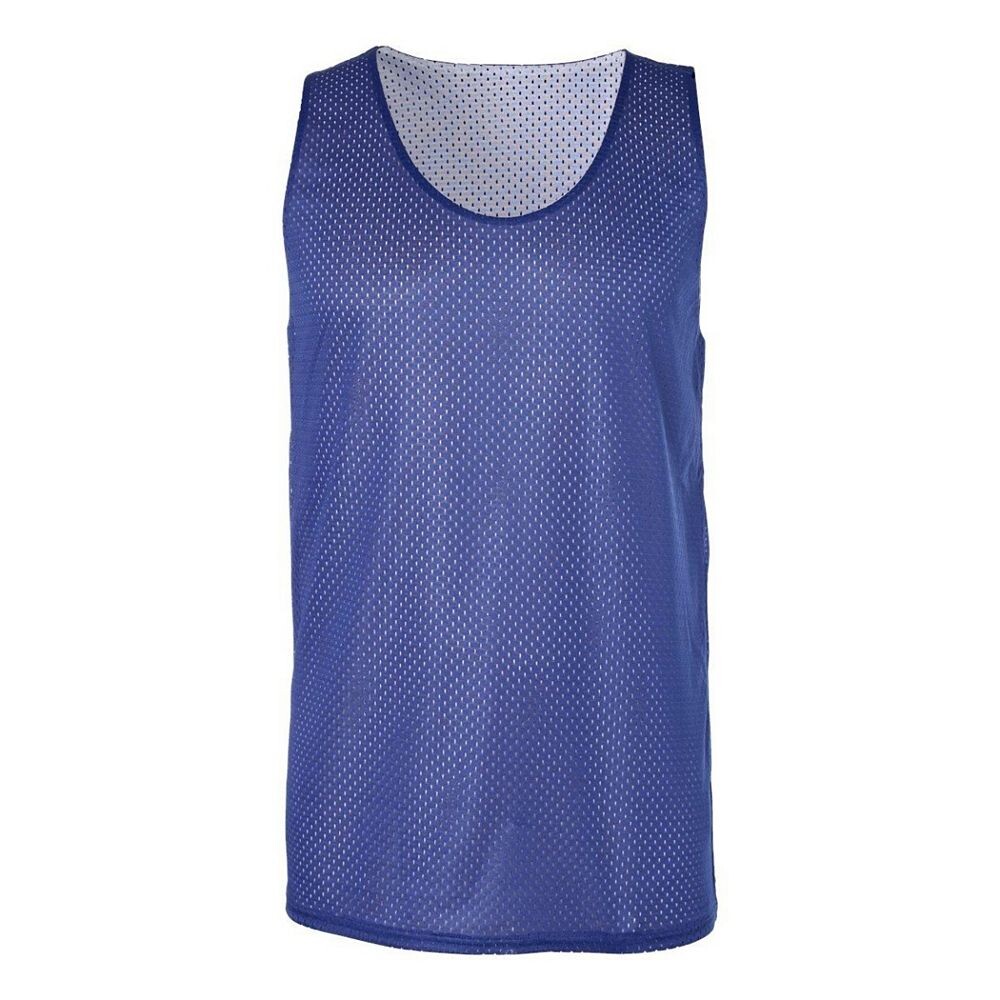 

Двусторонняя майка Badger Pro Mesh, цвет Royal And White