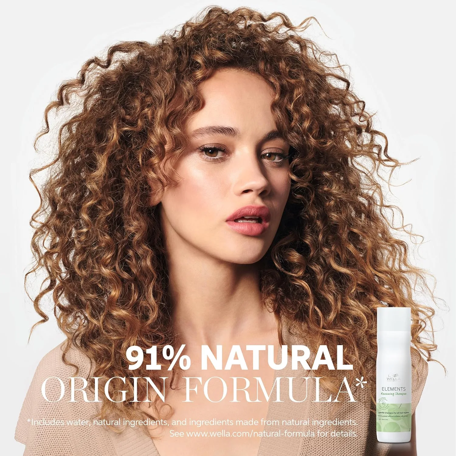 Шампунь Wella Professionals Elements Renewing | Мягкий шампунь без сульфатов и силиконов | Для всех типов волос 1000 мл (1 шт.) — фото 3