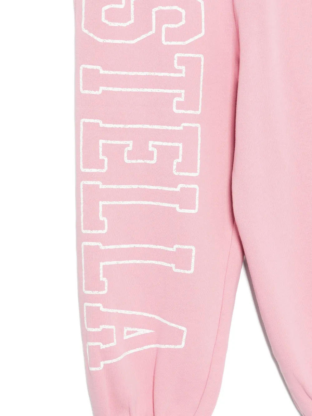 Спортивные брюки с логотипом Stella McCartney Kids, розовый — фото 3