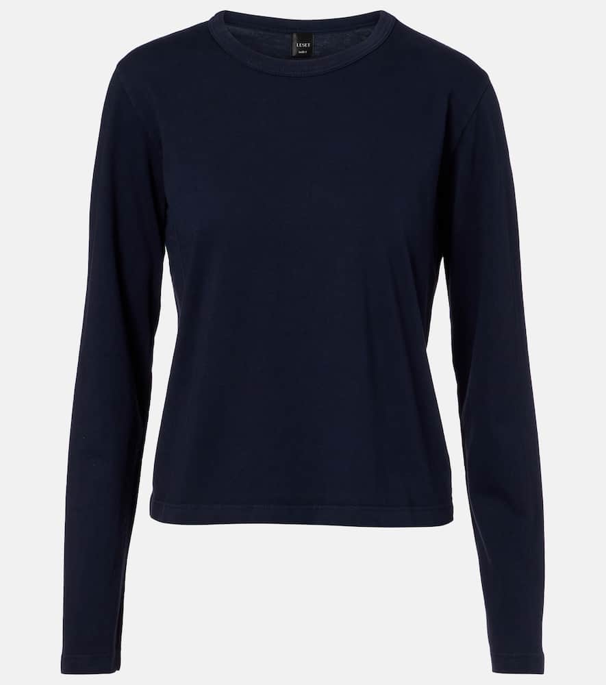 

Футболка Margo из хлопкового джерси Leset, Midnight