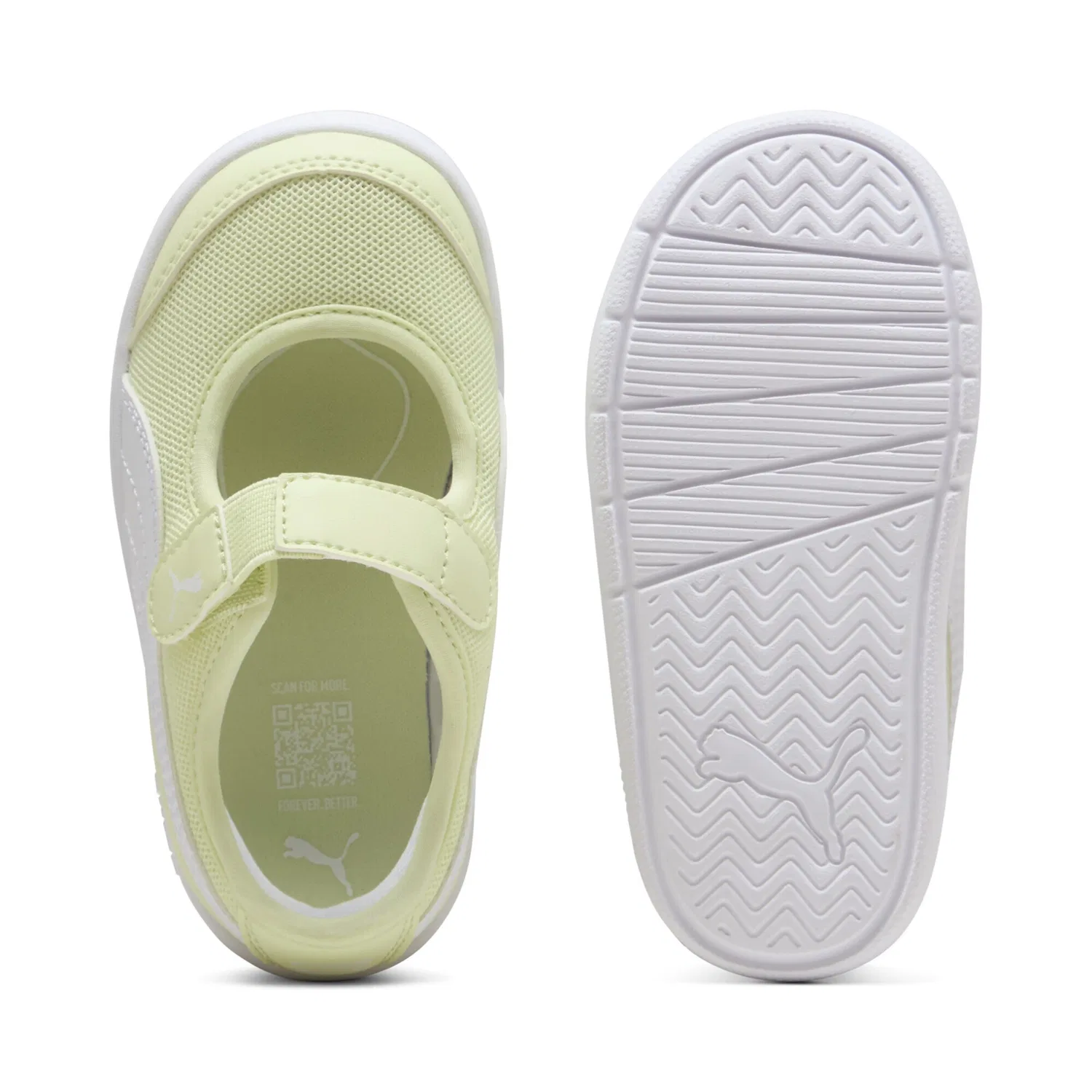 Кроссовки 'Courtflex v3' Puma, Light Green — фото 3