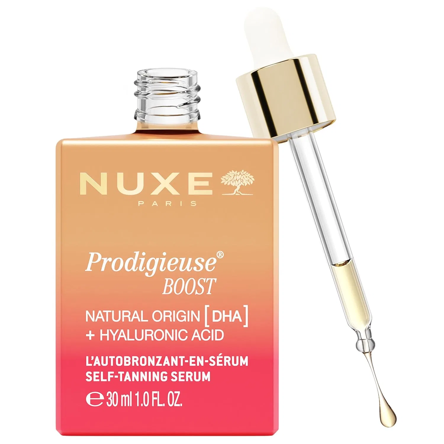 Сыворотка-автозагар для лица и шеи «Prodigieuse Boost» 30 мл от NUXE Nuxe