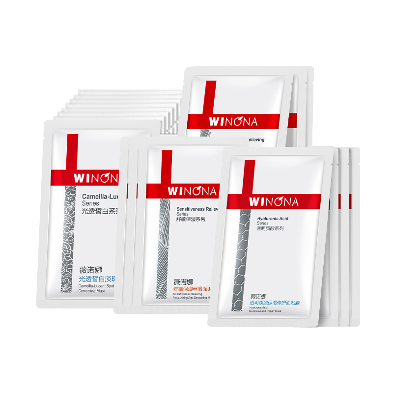 

Гидратирующая серия для чувствительной кожи специальная серия ухода тканевая маски unisex Winona