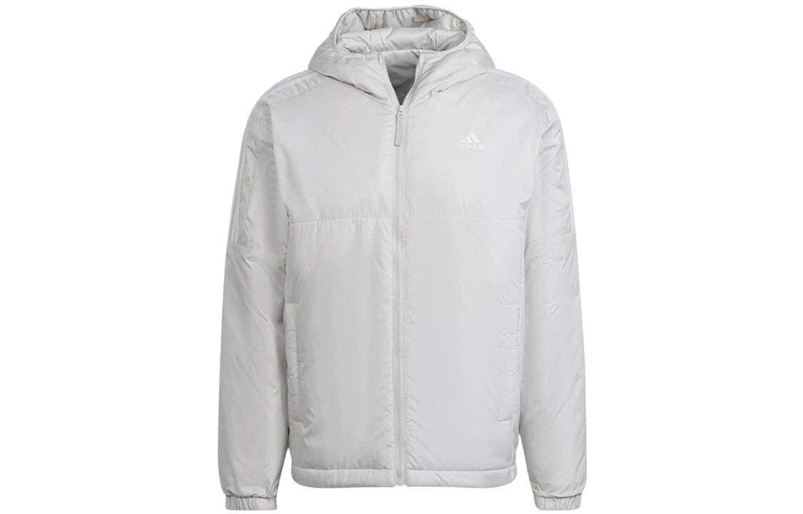 

Стеганая куртка мужская бокситово-коричневая Adidas, коричневый