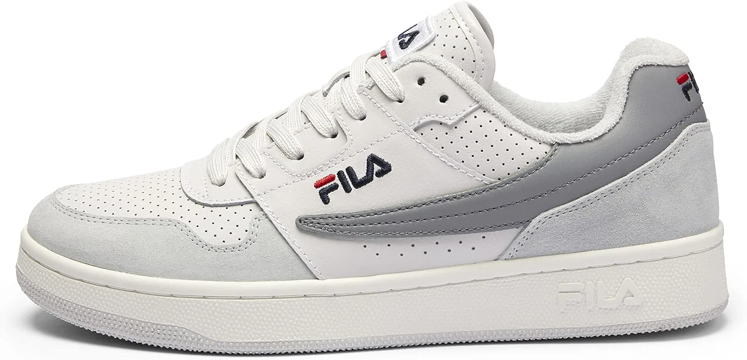 Мужские кроссовки Fila Arcade Low, темно-синие кожаные, на шнуровке, повседневные, артикул 1010583, размер 29Y — фото 3