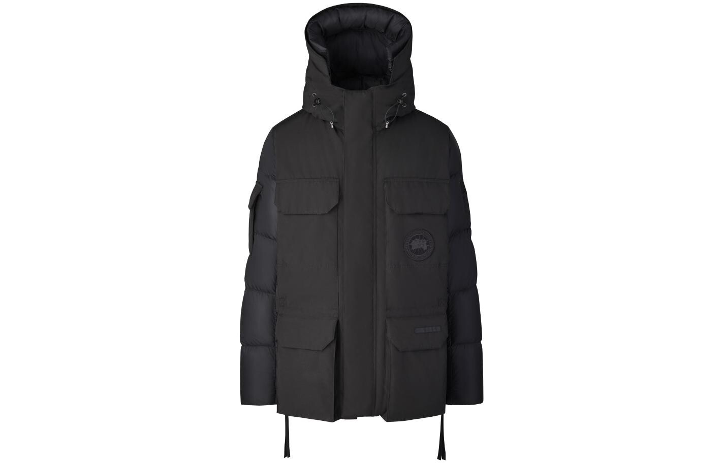 

Пуховик мужской черный Canada Goose