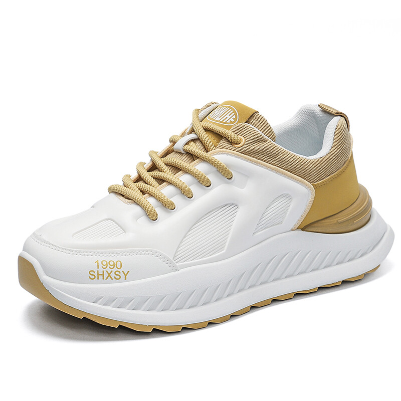 

Кроссовки мужские толстые низкие M.M Party, цвет White/Khaki, Белый, Кроссовки мужские толстые низкие M.M Party, цвет White/Khaki