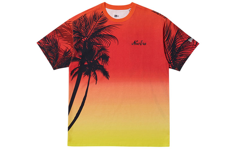 

New Era Футболка унисекс красная, Красный, New Era Футболка унисекс красная