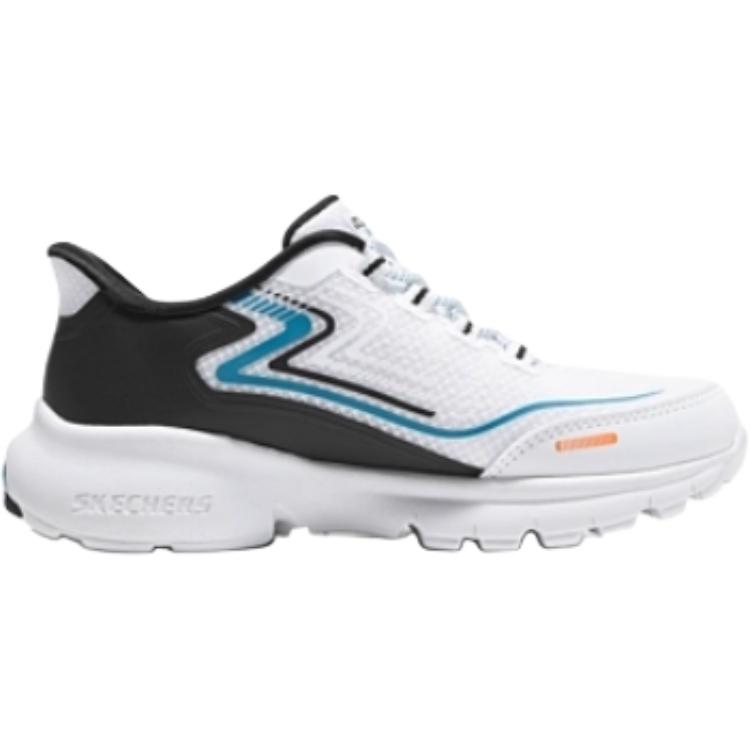 Детские повседневные кроссовки Skechers Kids, белый/черный/синий — фото 2