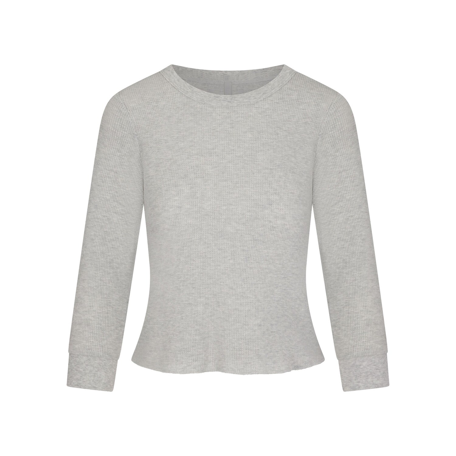 

Футболка с длинным рукавом SKIMS, цвет light heather grey