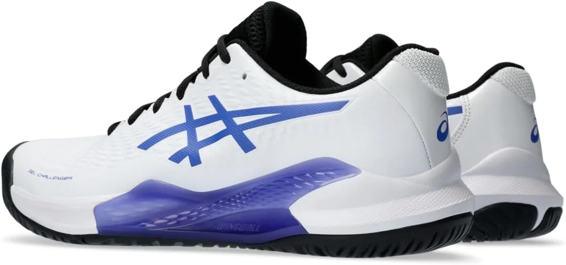 Кроссовки теннисные ASICS, цвет White/Sapphire — фото 3