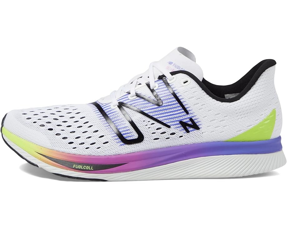 Кроссовки New Balance FuelCell SuperComp Pacer, цвет White/Electric Indigo — фото 4