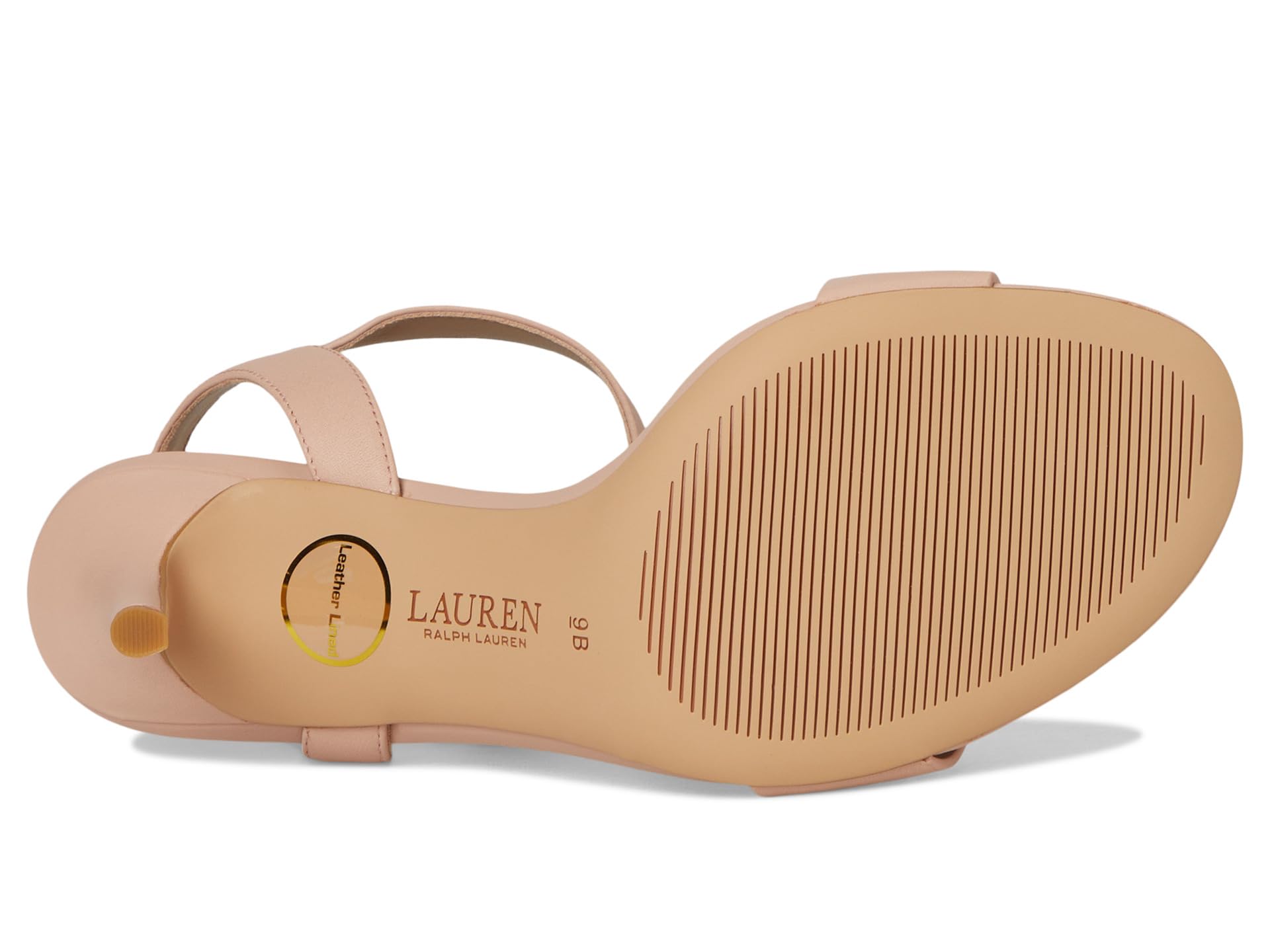 Туфли Lauren Ralph Lauren Gwen Nappa Leather Sandals, Sunrise Blush — фото 3