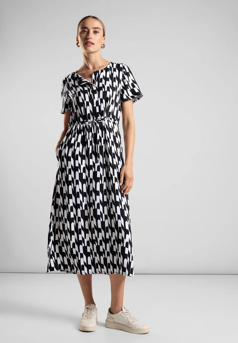 

Платье миди STREET ONE с принтом по всей поверхности, черный