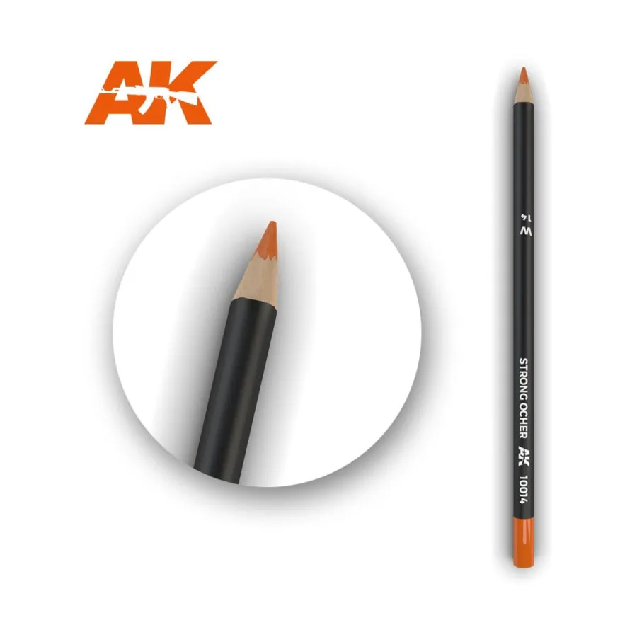 

Карандаш для атмосферного воздействия с сильной охрой, Weathering Pencils (AK-Interactive)